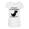 mom says Maternity Scoop Neck T-shirt