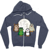 Monster porgs V1 Zipper Hoodie