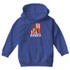 usa boxer flag Youth Hoodie