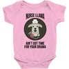 nurse lama Baby Bodysuit