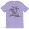 yoda funny slogan retro movie T-Shirt