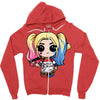 harley quinn Zipper Hoodie