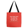 the tree isn't the only getting lit this christmas Tote Bags