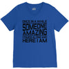 once in a while someone amazing comes along V-Neck Tee