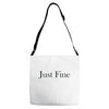 just fine Adjustable Strap Totes