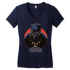 black panther Women's V-Neck T-Shirt