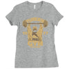 tusken gym Ladies Fitted T-Shirt