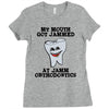 jamm orthodontics Ladies Fitted T-Shirt