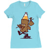 cool characters Ladies Fitted T-Shirt