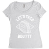 let's taco bout it Women's Triblend Scoop T-shirt