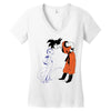 goku vs freeza 2 Women's V-Neck T-Shirt