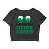 st. patrick's day titties and beer Crop Top