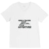 teacher adventure V-Neck Tee