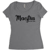 maestra Women's Triblend Scoop T-shirt