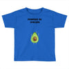 Powered By Avocado Toddler T-shirt