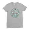 angry bulldog Ladies Fitted T-Shirt