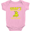 gump's lawn mowing service t shirt Baby Onesie