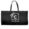 christmas periodic table of elements Weekender Totes