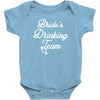 bride's drinking team diamond ring bachelorette Baby Onesie