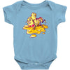 hot macs wrestling in cheese Baby Onesie
