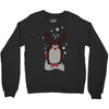 christmas penguin Crewneck Sweatshirt