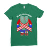memorial day 2018 911 we will never  fotget Ladies Fitted T-Shirt
