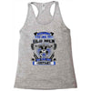 old man was your first mistake Racerback Tank