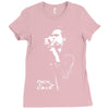 nick cave microphone Ladies Fitted T-Shirt