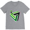 puzzled putter V-Neck Tee