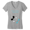 Creating a Little Disney Magic Baby Boy Women's V-Neck T-Shirt