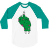 rude zombie 3/4 Sleeve Shirt