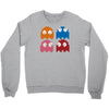 cool retro 80s pacman ghosts video games Crewneck Sweatshirt