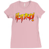 rowdy roddy piper hot rod vintage Ladies Fitted T-Shirt