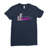 lady firefighter Ladies Fitted T-Shirt