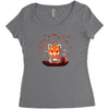 button masher Women's Triblend Scoop T-shirt
