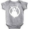 new v for vendetta logo Baby Onesie