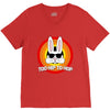 too hip to hop   bunny easter V-Neck Tee