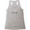 i'm the one Racerback Tank