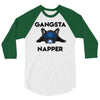 gangsta napper 3/4 Sleeve Shirt