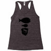big fish little fish cardboard box   music t shirt Racerback Tank