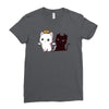 purr evil 2 Ladies Fitted T-Shirt