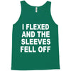 i flexed and the sleeves fell off Tank Top