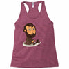 abraham play the game Racerback Tank