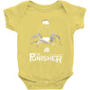 black and white Baby Onesie