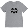 halloween pumpkin face V-Neck Tee