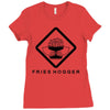 fries hogger Ladies Fitted T-Shirt