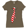 tie Ladies Fitted T-Shirt