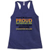 i'm a proud father in law Racerback Tank