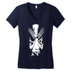wolverine avengers inspired superhero Women's V-Neck T-Shirt