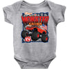 Off Road Monstre Truck Baby Onesie